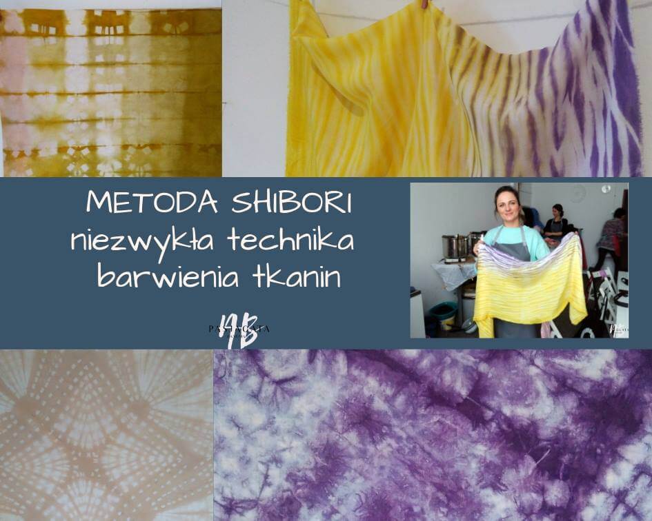 Read more about the article Naturalne barwienie tkanin metodą Shibori